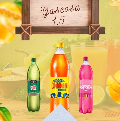 Gaseosa Postobón 1.5 